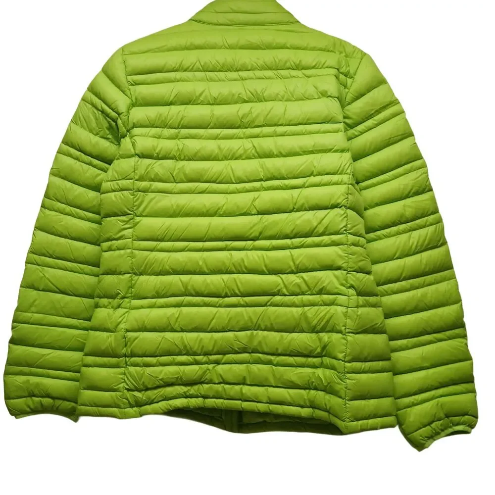 Patagonia Boy's Down Sweater Jacket XXL/2X Gecko Green 31080 Puffer Packable
